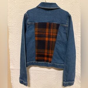 Upcycled jean jacket